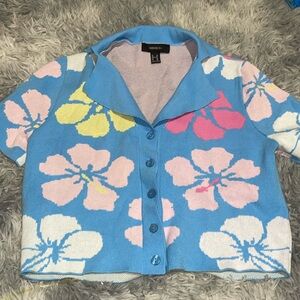 Forever 21, size + 0X, color blue